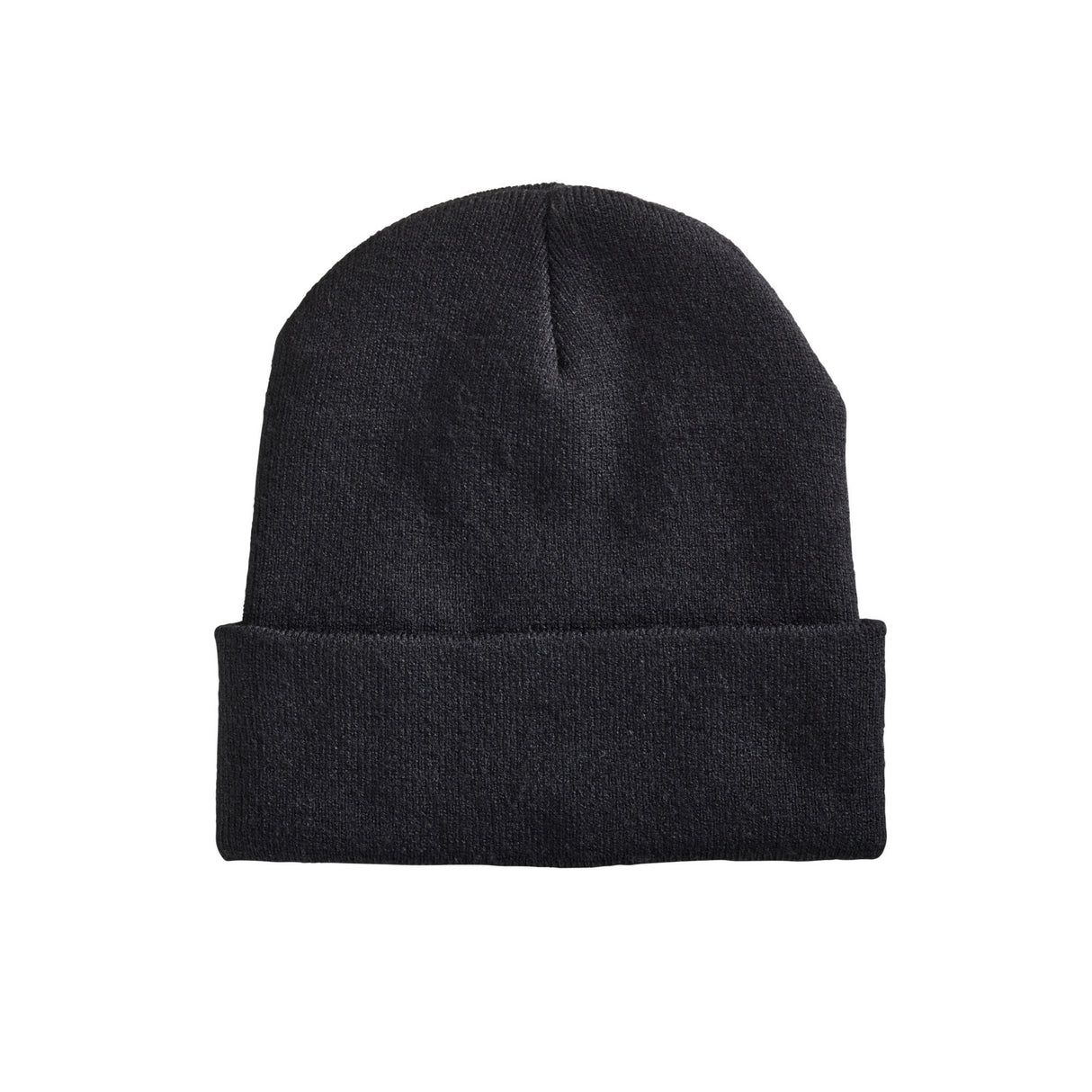 Translation missing: de.Black back of the Leatherman Vintage Knit Beanie with no decal