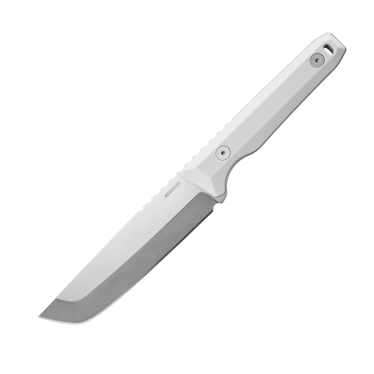 Translation missing: fr.Leatherman Pioneer knife with Alpine handle, stainless steel blade shown open on a white background