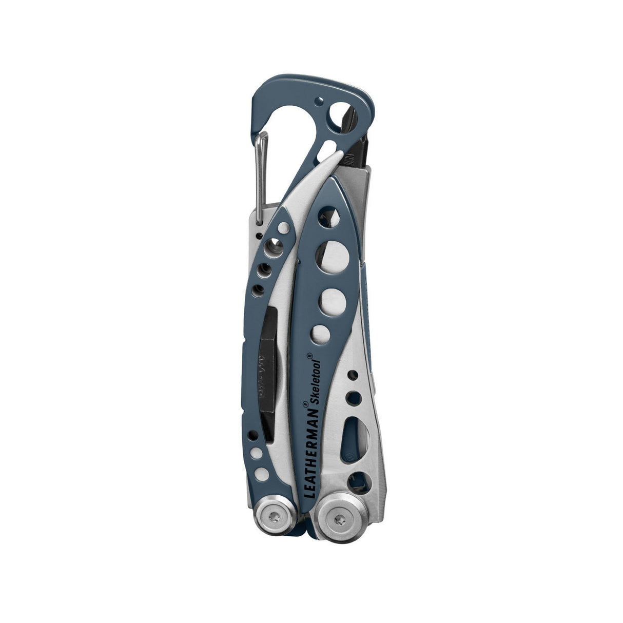 Translation missing: nl.Closed Blue Skeletool showing outside accessible tool side