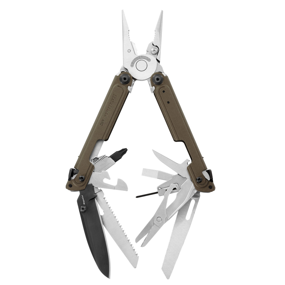 Translation missing: en.Leatherman ARC® Talos multi-tool opened showcasing the many tools and features included