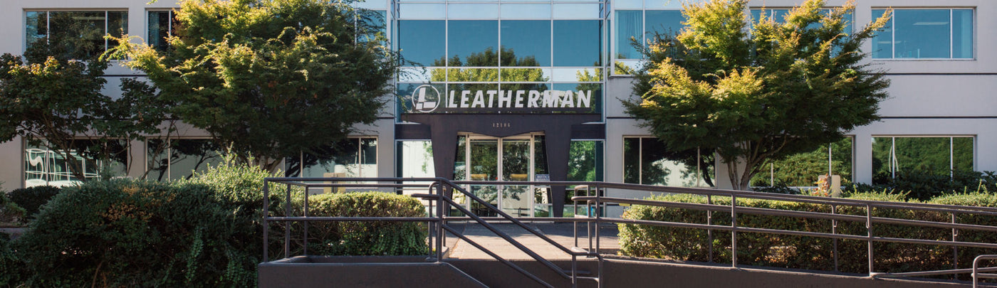 Translation missing: es.Leatherman global headquarters in Portland, Oregon