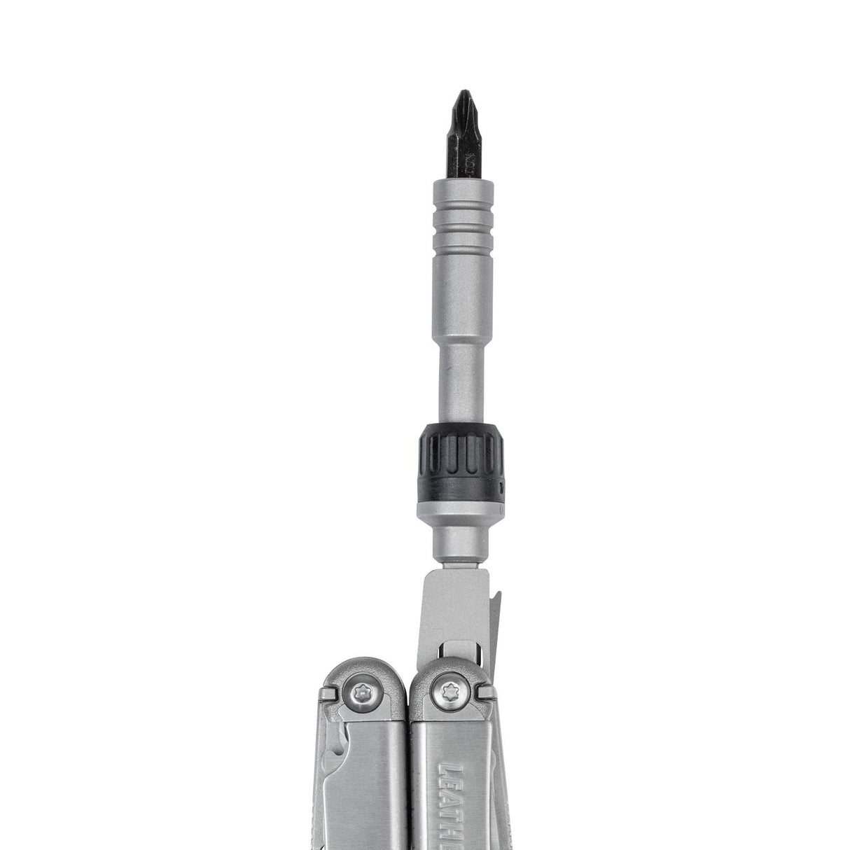 Translation missing: de.Ratchet Driver attached to Leatherman