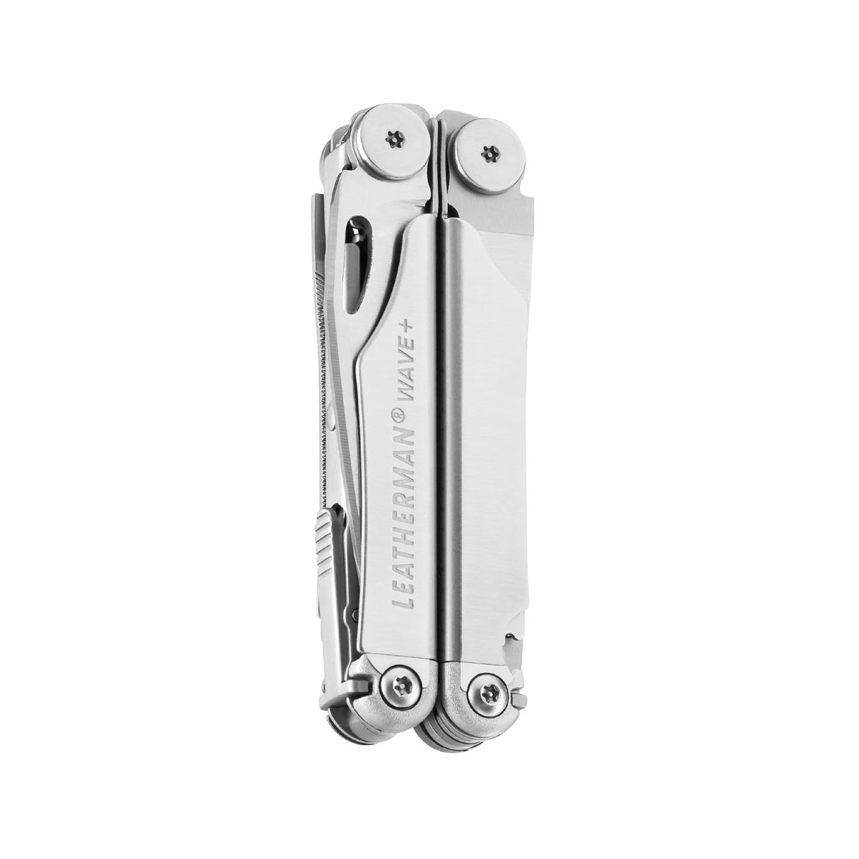 Translation missing: fr.Stainless steel Leatherman Wave® Plus multi-tool, compact design, perfect for home repairs and outdoor projects