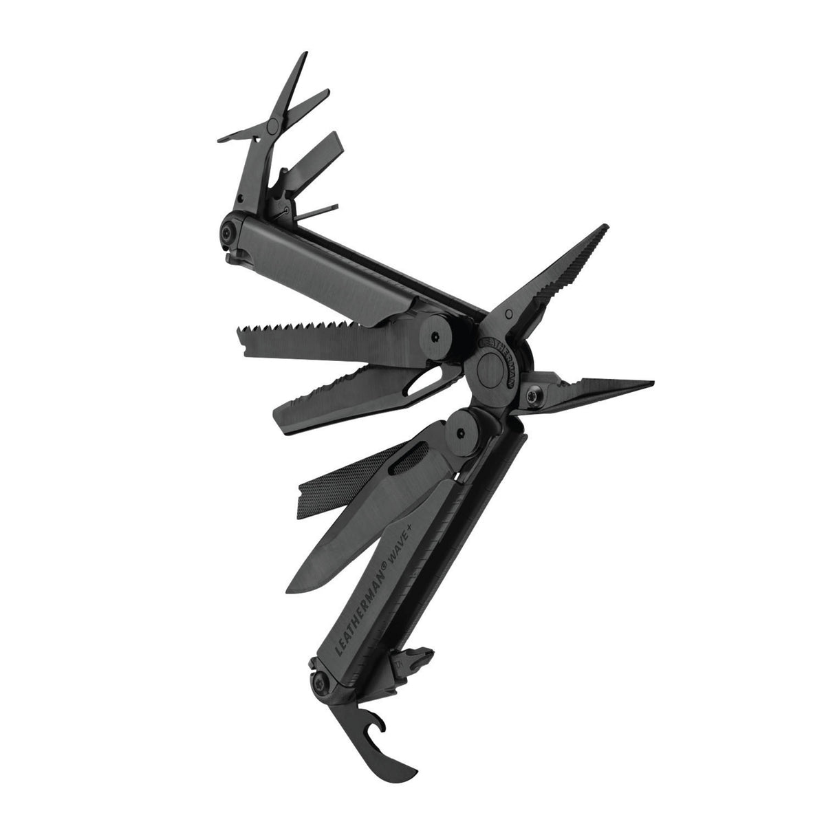 Black Wave+ open and canted in fanned position