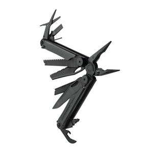 Black Wave+ open and canted in fanned position