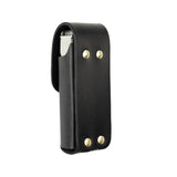 Leather Box Sheath Black Back