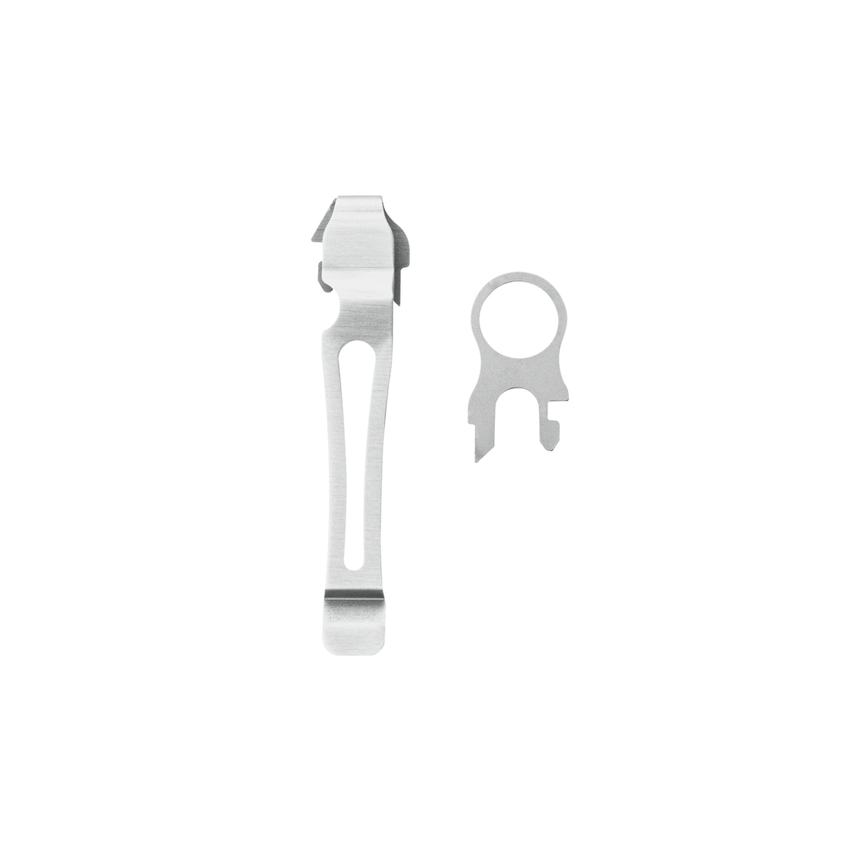 Charge+ TTi included pocket clip and lanyard ring
