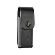 Leather Box Sheath Black 4.2" Front