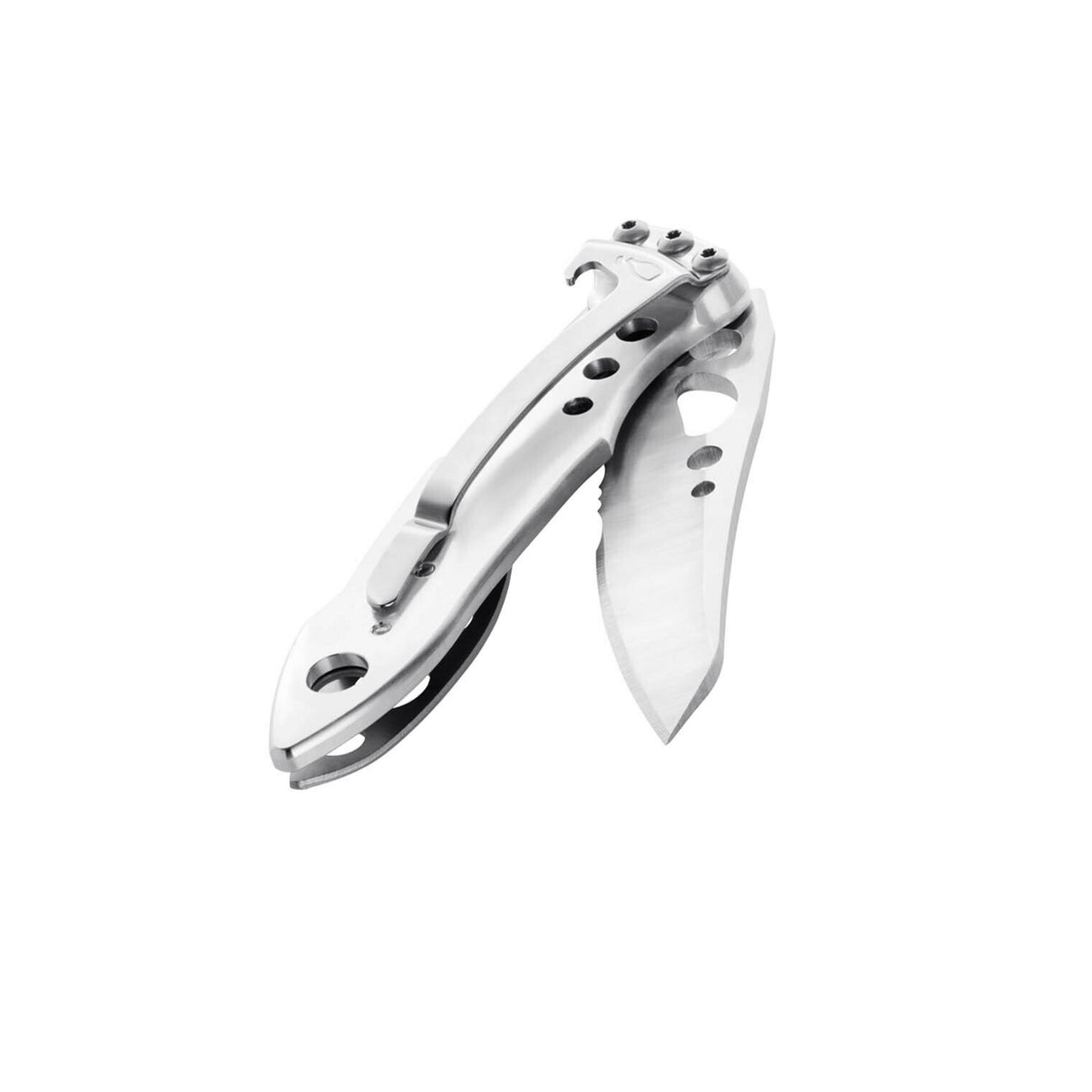 Stainless Steel Skeletool® KBx in a back beauty position.