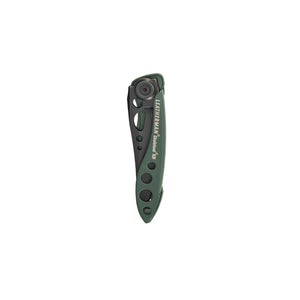 OD Green Skeletool KB in a closed front position.
