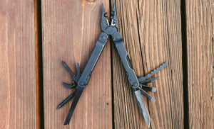Supertool 300 EOD fully open on a table