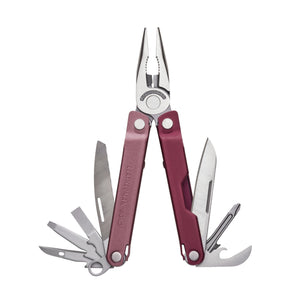 Heathered Cranberry Bond front in a fanned position