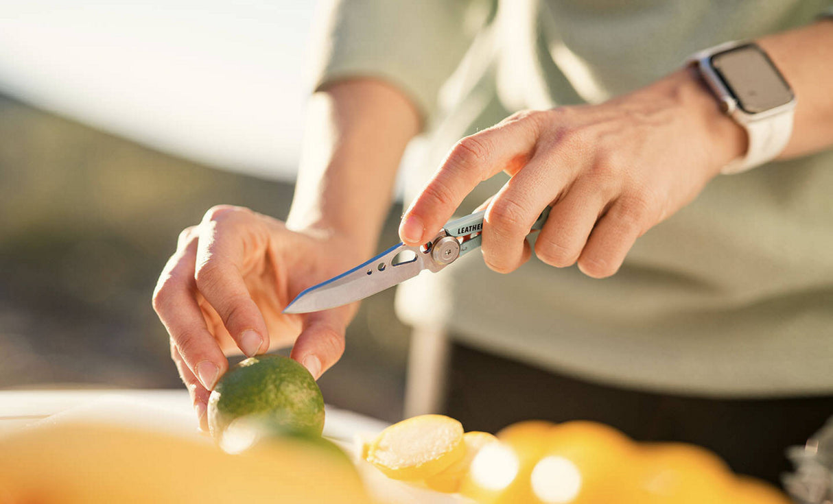 Leatherman Skeletool KB cutting lime