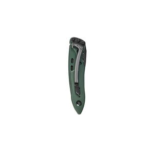 OD Green Skeletool KB in a closed back position.