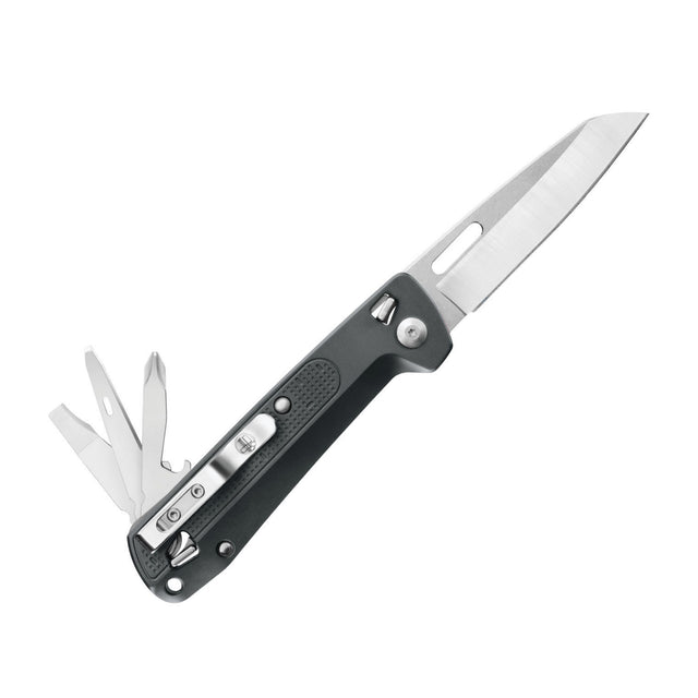 Slate Free K2 in a fanned position.