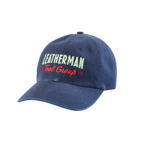 Translation missing: de.Navy Leatherman Dad Hat with a simple logo with a soft, cotton feel