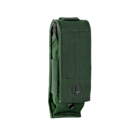 Front side of the green MOLLE sheath