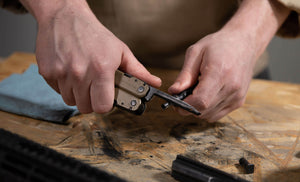 Using Super Tool carbon scraper