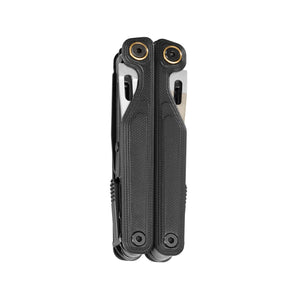 Translation missing: de.Obsidian Leatherman Wave® Alpha multi-tool closed, showcasing the compact design for outdoor and everyday use