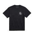 Translation missing: es.Front of the black Leatherman classic logo tee displaying the 'L' logo
