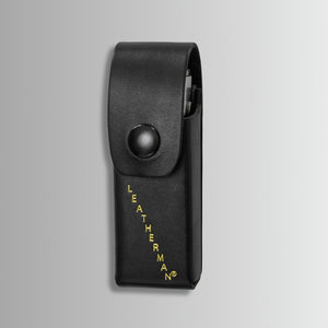 Translation missing: de.Stainless steel Batch #008: Captain's Crunch multitool in a black Leatherman-branded sheath