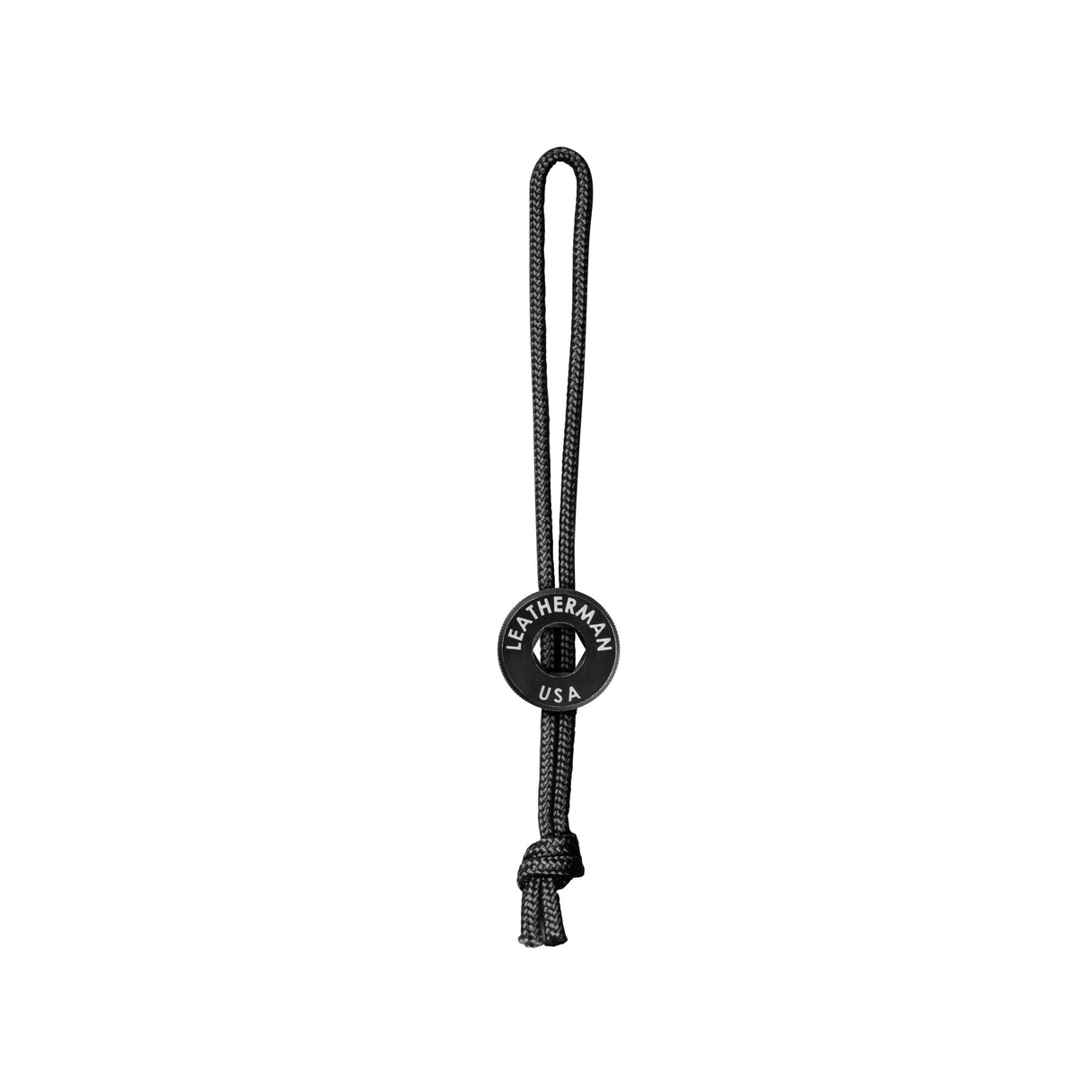 Translation missing: fr.Evergreen Glider with a stylish black lanyard and black PVD-coated lanyard bead