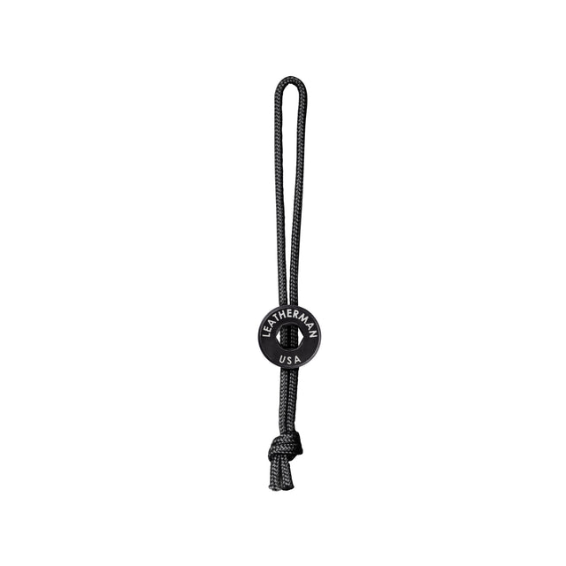 Translation missing: fr.Evergreen Glider with a stylish black lanyard and black PVD-coated lanyard bead