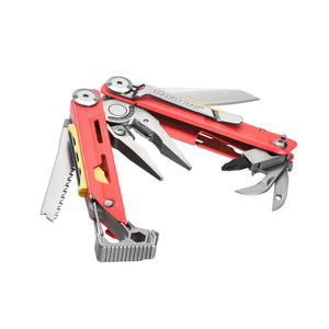 Translation missing: en.Guava  Leatherman Signal® multitool beauty image showing the various tools and features