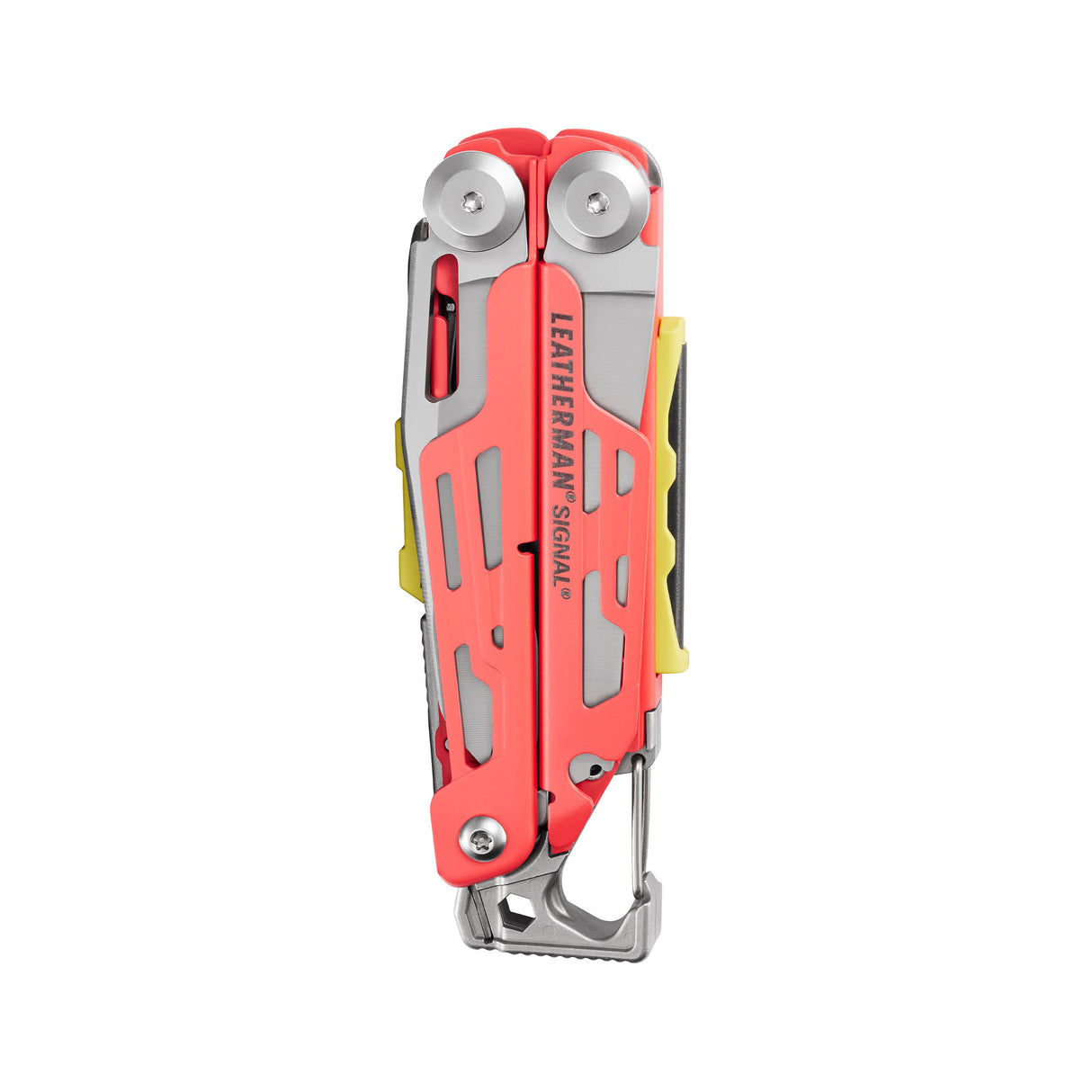 Translation missing: en.Guava Leatherman Signal® multi-tool closed, showcasing its compact design