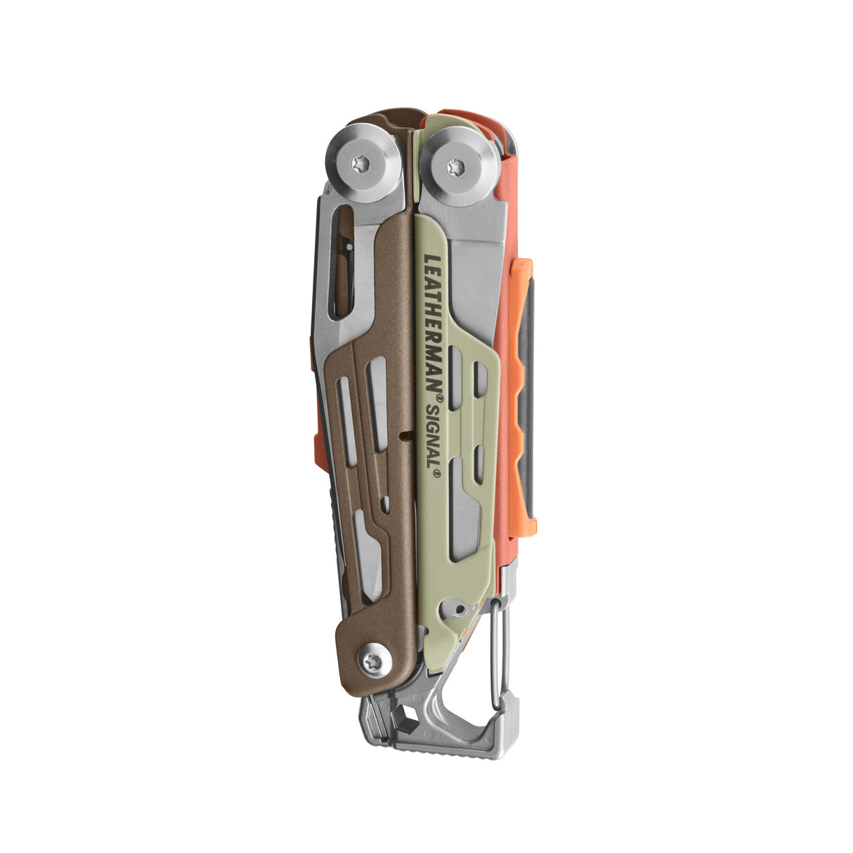 Translation missing: es.Messa Verde Leatherman Signal® multi-tool closed, showcasing its compact design