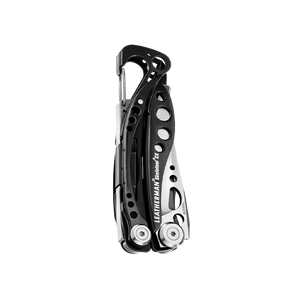 Translation missing: fr.Black and silver Skeletool CX in a closed front position