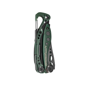 Translation missing: es.OD Green Leatherman Skeletool® CX multi-tool closed, showcasing its compact design