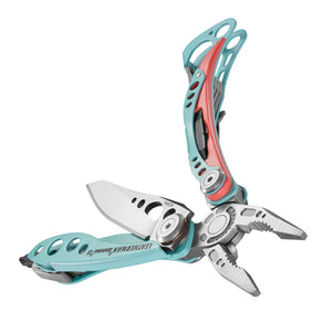 Translation missing: pl.Paradise Leatherman Skeletool® CX beauty image showing the various tools and features